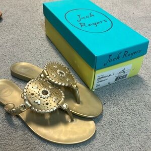 Jack Rogers jelly sandals